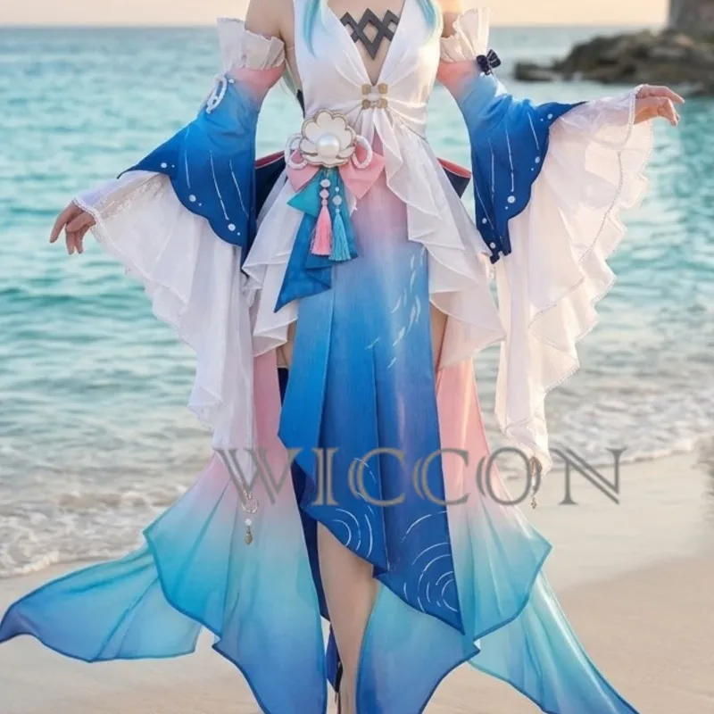disfraz de Honkai Star Rail Pearl Zhenzhu Cosplay Costume Game Anime Full Set Female Halloween Party Cosplay Costume Wit
disfraz de Honkai Star Rail Pearl Zhenzhu Cosplay Costume Game Anime Full Set Female Halloween Party Cosplay Costume Wit