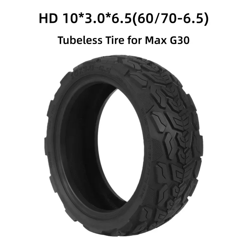 10*3.0-6.5 10 Inch Anti Slip Tubeless Tyre 60/70-6.5 Max G30 Vacuum Tire for Ninebot Electric Scooter Parts Tire Replacement
10*3.0-6.5 10 Inch Anti Slip Tubeless Tyre 60/70-6.5 Max G30 Vacuum Tire for Ninebot Electric Scooter Parts Tire Replacement