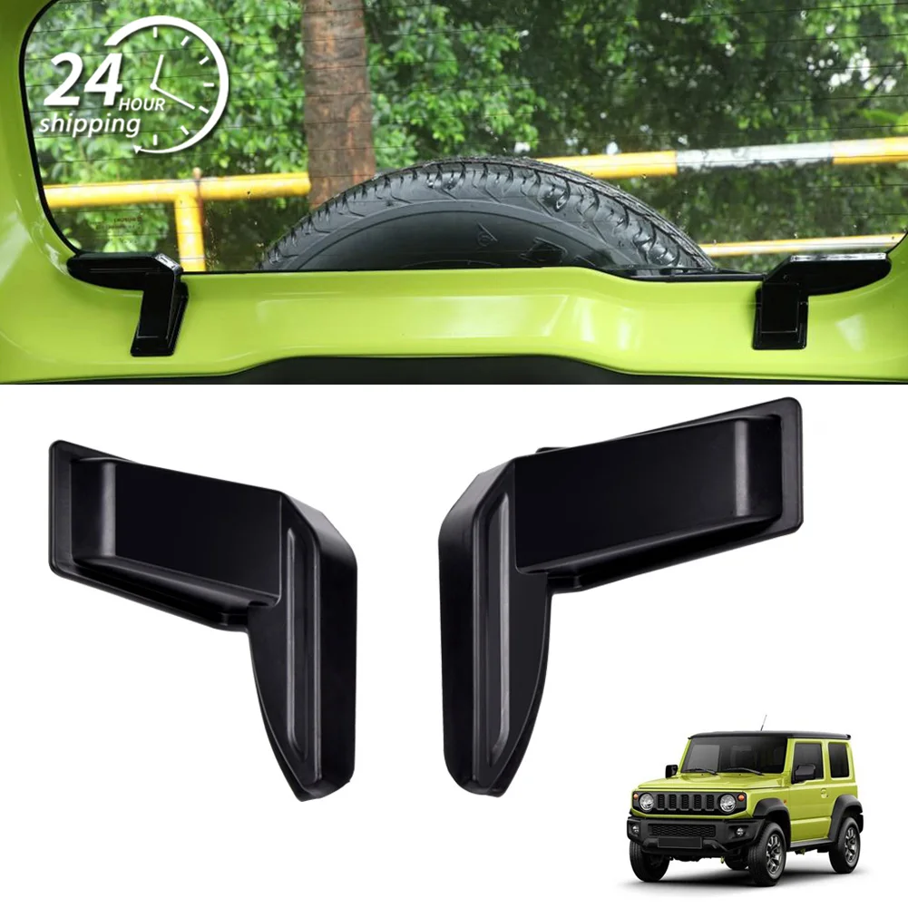 2PCS Rear Windshield Heating Wire Protection Cover Demister Cover Black ABS For Suzuki Jimny Sierra JB64 JB74 2019 2020
2PCS Rear Windshield Heating Wire Protection Cover Demister Cover Black ABS For Suzuki Jimny Sierra JB64 JB74 2019 2020
