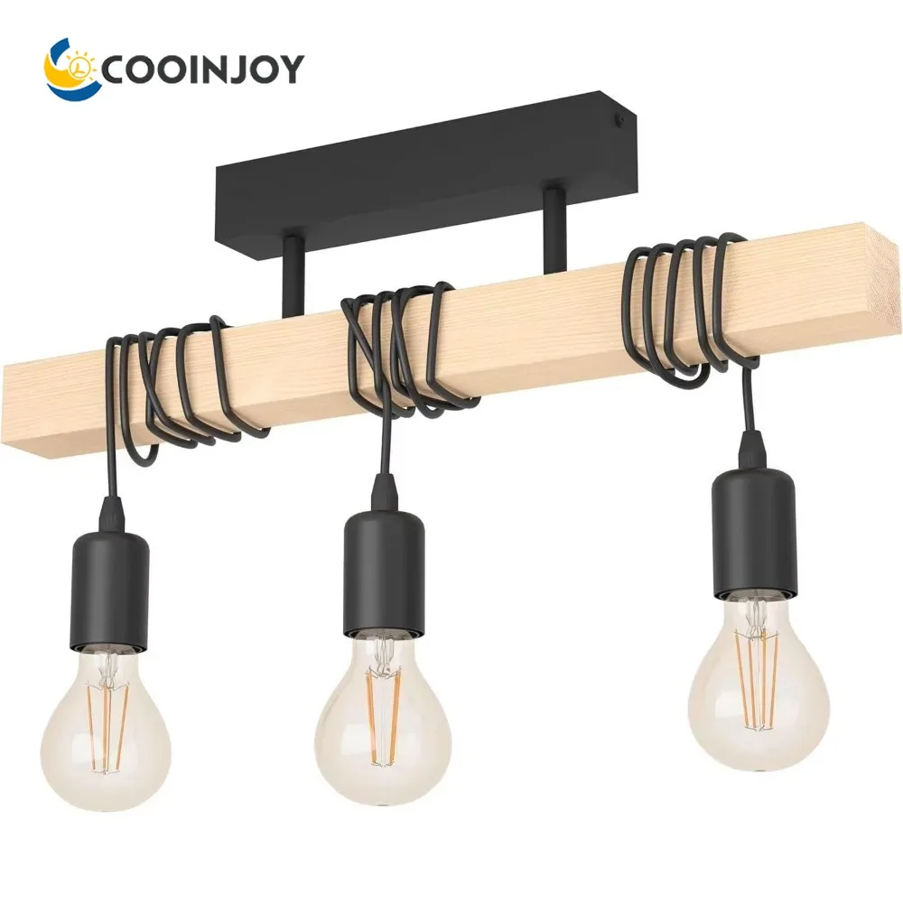 COOINJOY Ретро индустриальный стиль деревянная лампа для ресторана потолочная и подвесная лампа двойного назначения креативная деревянная люстра
COOINJOY Ретро индустриальный стиль деревянная лампа для ресторана потолочная и подвесная лампа двойного назначения креативная деревянная люстра