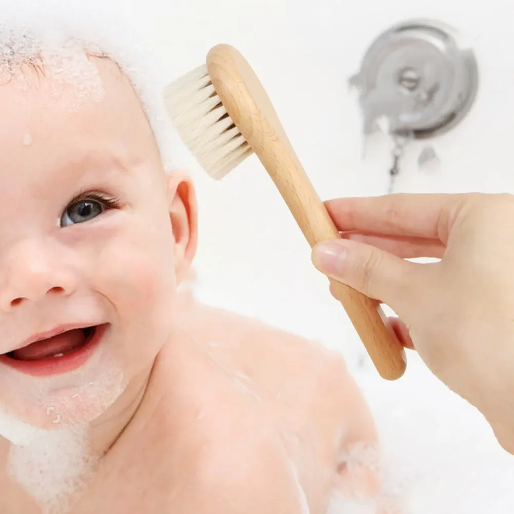 Набор для ухода за новорожденными: щетка и расческа для волос с мягкой натуральной щетиной, массажер для кожи головы, для купания младенцев
Набор для ухода за новорожденными: щетка и расческа для волос с мягкой натуральной щетиной, массажер для кожи головы, для купания младенцев