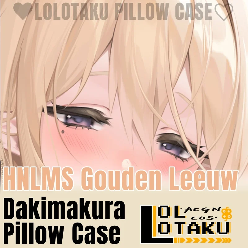 HNLMS Gouden Leeuw Dakimakura Azur Lane Pillowcase Hugging Full Body Pillow Case Cushion Cover Home Bedding Decor Otaku BLT
HNLMS Gouden Leeuw Dakimakura Azur Lane Pillowcase Hugging Full Body Pillow Case Cushion Cover Home Bedding Decor Otaku BLT