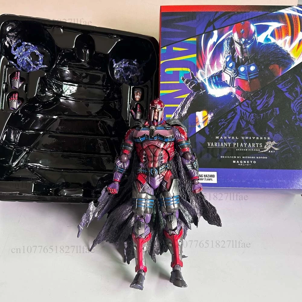 Anime Figurine PLAY Arts Magneto Max Eisenhardt PVC Action Figure Collection Model Toys Joint Movable Doll Room Ornament
Anime Figurine PLAY Arts Magneto Max Eisenhardt PVC Action Figure Collection Model Toys Joint Movable Doll Room Ornament