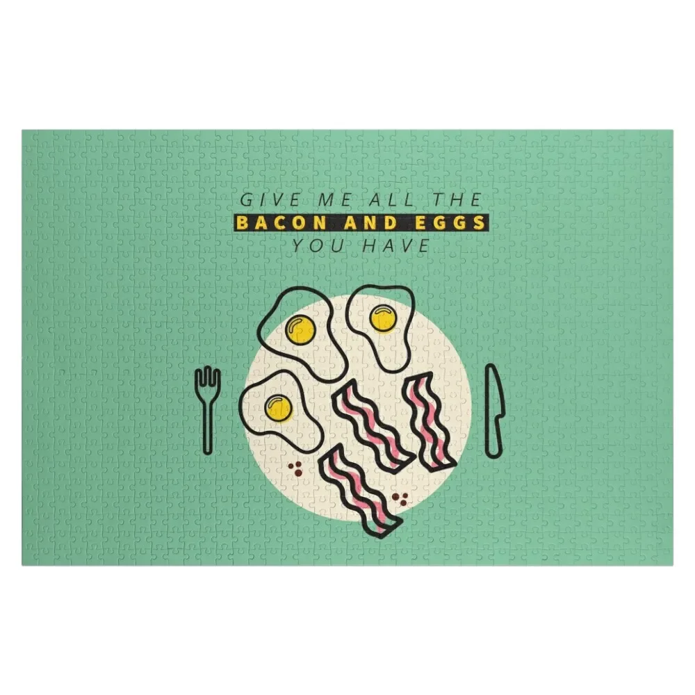 Give Me All the Bacon and Eggs You Have Jigsaw Puzzle Woodens For Adults Wooden Animal Puzzle
Give Me All the Bacon and Eggs You Have Jigsaw Puzzle Woodens For Adults Wooden Animal Puzzle