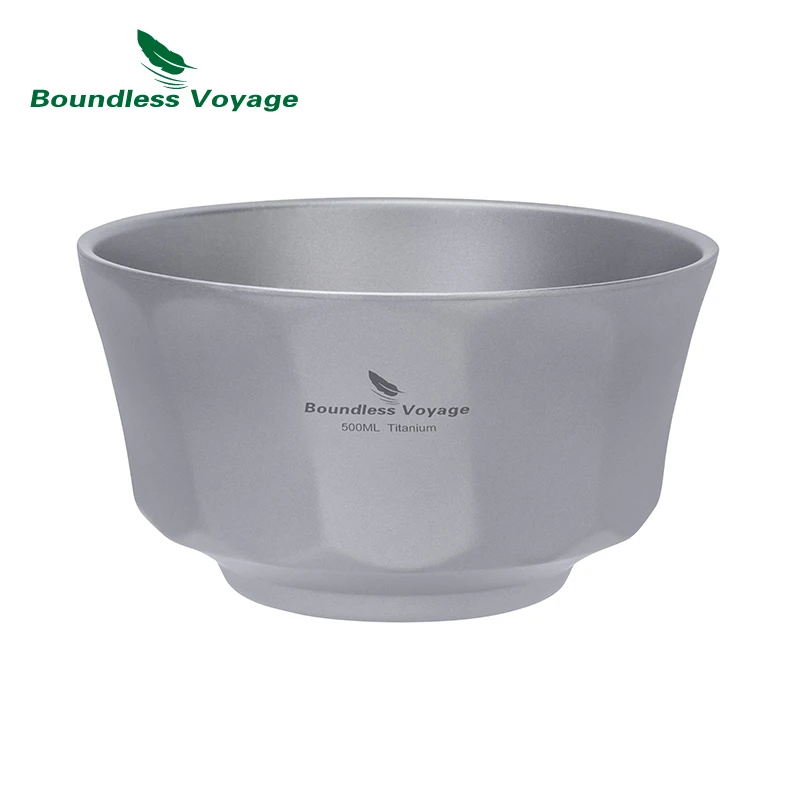 Boundless Voyage Titanium Double-Walled Bowl Anti-Scalding Tableware for Camping, Hiking, Outdoor & Home Use
Boundless Voyage Titanium Double-Walled Bowl Anti-Scalding Tableware for Camping, Hiking, Outdoor & Home Use