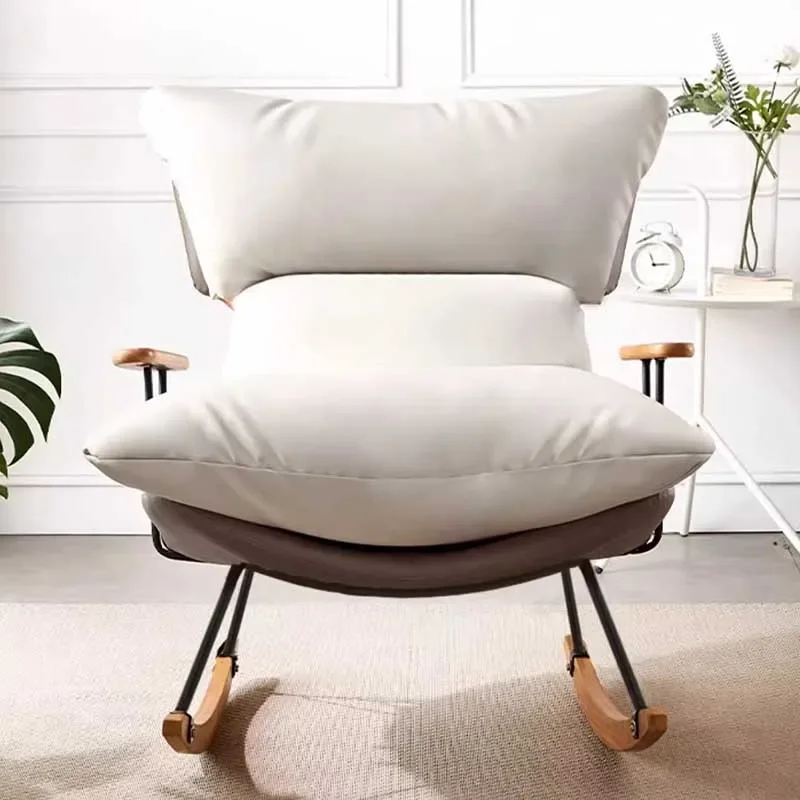 Recliner Adults Nordic Chair Back Support Design Living Room Rocking Chair Puffs Floor Ergonomic Chaise Lounges Modern Furniture
Recliner Adults Nordic Chair Back Support Design Living Room Rocking Chair Puffs Floor Ergonomic Chaise Lounges Modern Furniture