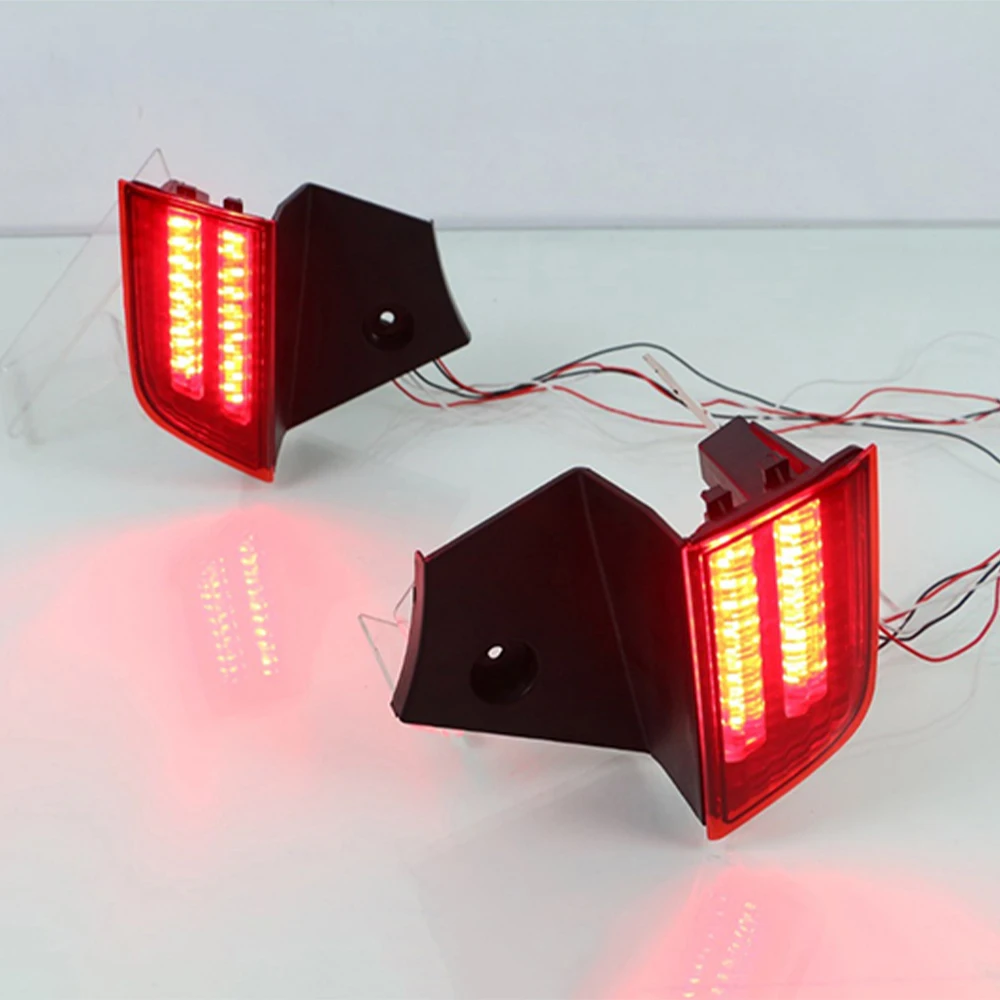 Nice 1 Pair Reflector Car LED Rear Fog Lamp Bumper Light Brake Light For Mitsubishi Montero Pajero Sport 2015 2016 2017 2018
Nice 1 Pair Reflector Car LED Rear Fog Lamp Bumper Light Brake Light For Mitsubishi Montero Pajero Sport 2015 2016 2017 2018