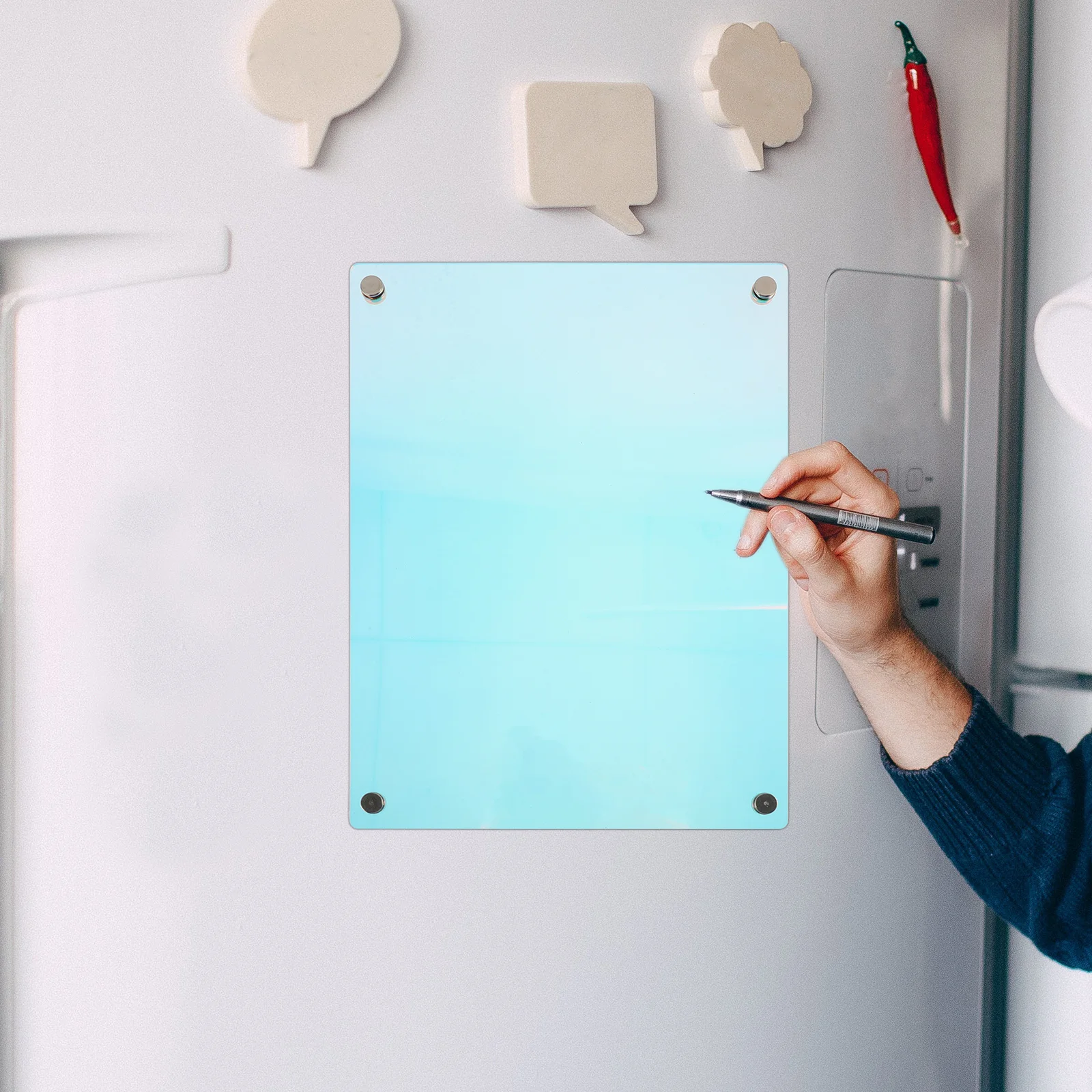 Acrylic Magnetic Fridge Board Colored Dry Erase Weekly Planner Memo Board Kitchen Reminder Notes Kitchen Supplies
Acrylic Magnetic Fridge Board Colored Dry Erase Weekly Planner Memo Board Kitchen Reminder Notes Kitchen Supplies