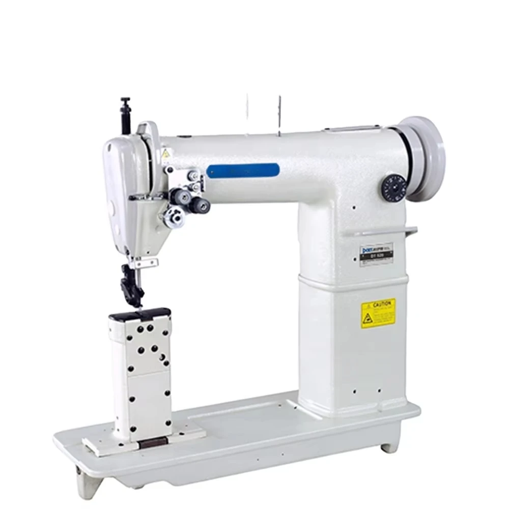 Оригинальная новинка! DT8·20 D·OIT Post Bed Leather Twin-Needle Heavy Duty Lockstitch Промышленная сверхмощная швейная машина для кожи
Оригинальная новинка! DT8·20 D·OIT Post Bed Leather Twin-Needle Heavy Duty Lockstitch Промышленная сверхмощная швейная машина для кожи