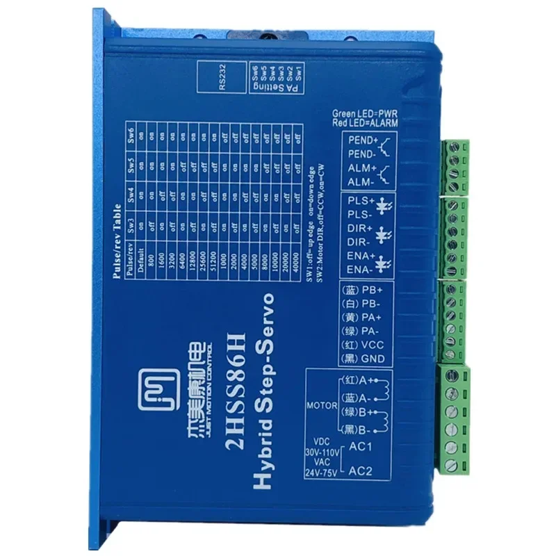 2HSS86H-57-A-5/24 Jiemei Kang 60/57 two-phase closed-loop stepper motor driver dispensing screw machine
2HSS86H-57-A-5/24 Jiemei Kang 60/57 two-phase closed-loop stepper motor driver dispensing screw machine