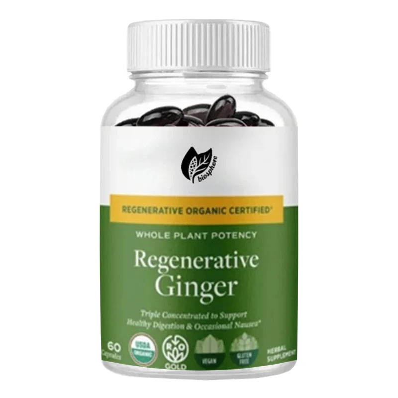 Регенерированный имбирь, при периодических тошнотах, дискомфорте в желудке, для здоровья пищеварения* - Веганский, без ГМО - 60 таблеток
Регенерированный имбирь, при периодических тошнотах, дискомфорте в желудке, для здоровья пищеварения* - Веганский, без ГМО - 60 таблеток