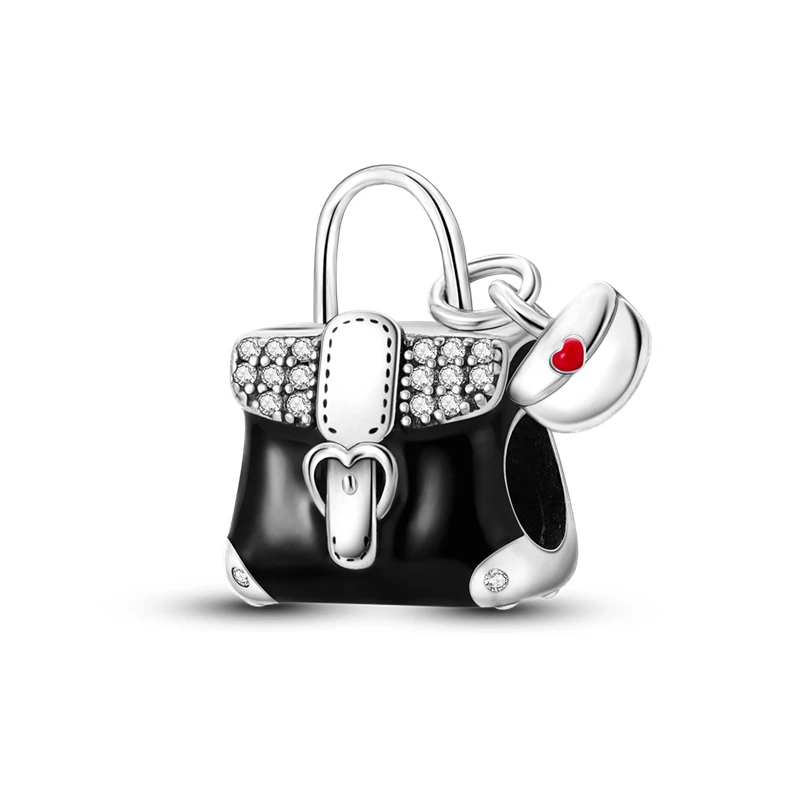 New Original 925 Sterling Silver Handbag Charms Pendant Fit 3mm Original Bracelet DIY Women Birthday Anniversary Jewelry Gifts
New Original 925 Sterling Silver Handbag Charms Pendant Fit 3mm Original Bracelet DIY Women Birthday Anniversary Jewelry Gifts