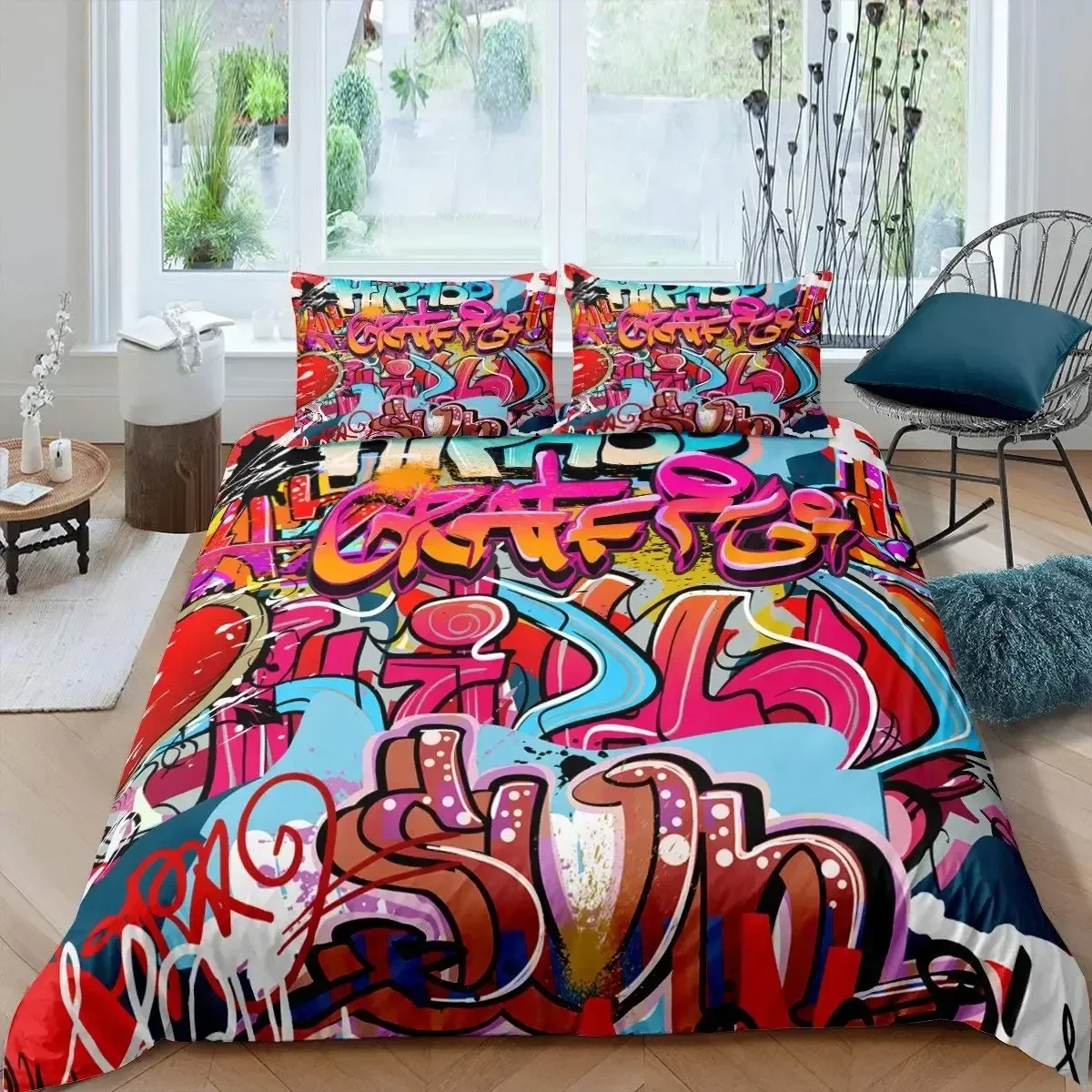 Graffiti Hip Hop Art Rock Music Sports 3D Duvet Cover Bedding Set Comforter Linen Pillowcases Home Decor Single Twin King Queen
Graffiti Hip Hop Art Rock Music Sports 3D Duvet Cover Bedding Set Comforter Linen Pillowcases Home Decor Single Twin King Queen