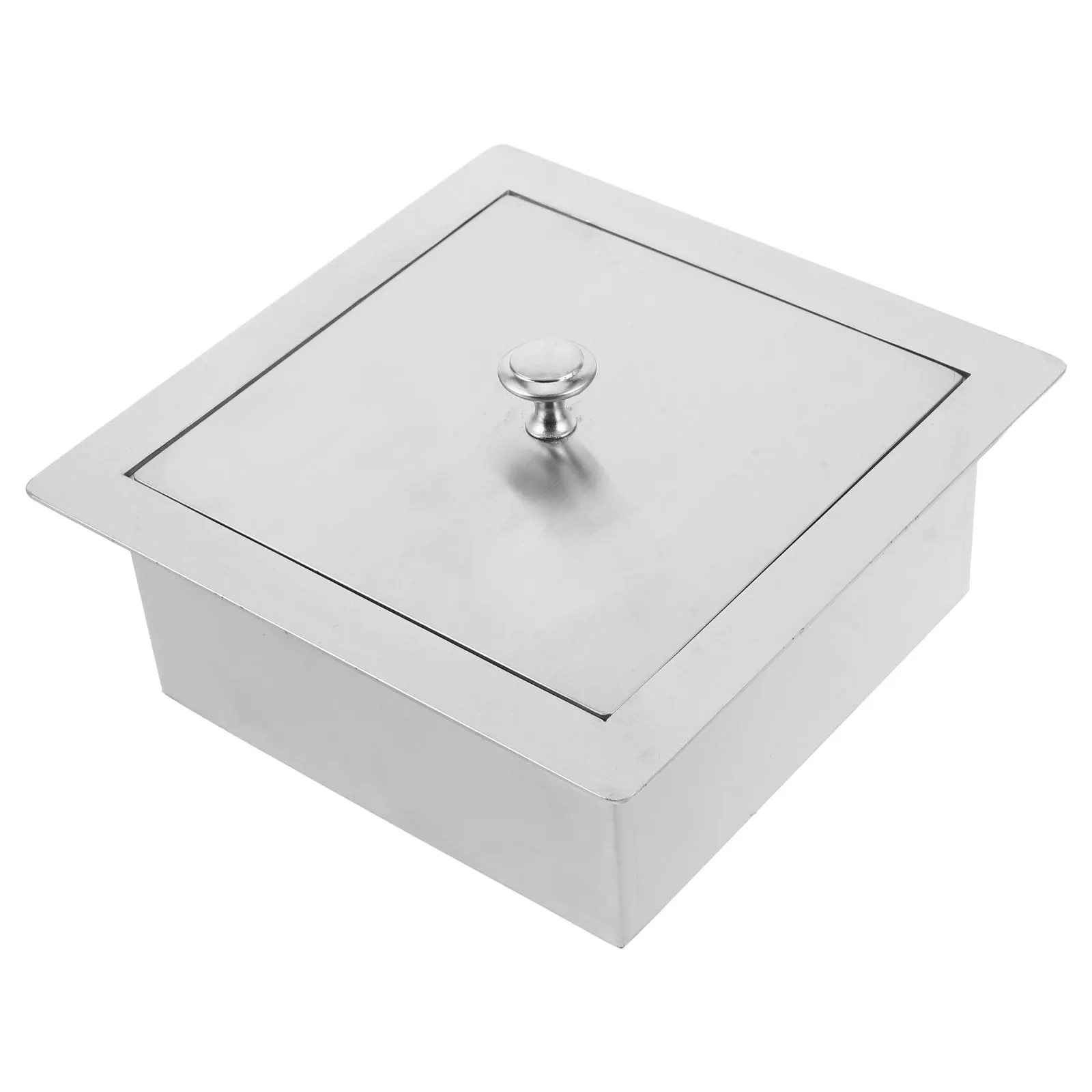 Recessed Trash Bin Lid: Stainless Steel Countertop Embedded Bin Cover with Flush Mount Design for Kitchen Bathroom Office Space
Recessed Trash Bin Lid: Stainless Steel Countertop Embedded Bin Cover with Flush Mount Design for Kitchen Bathroom Office Space