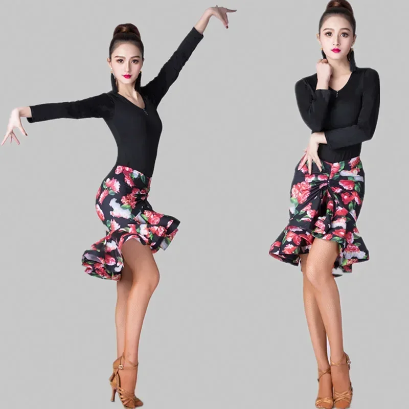 Irregular Latin Dance Skirt Women Latin Costume Latin Skirt Samba Tango Lady Dancing Dresses For Practice Performance Dancewear
Irregular Latin Dance Skirt Women Latin Costume Latin Skirt Samba Tango Lady Dancing Dresses For Practice Performance Dancewear