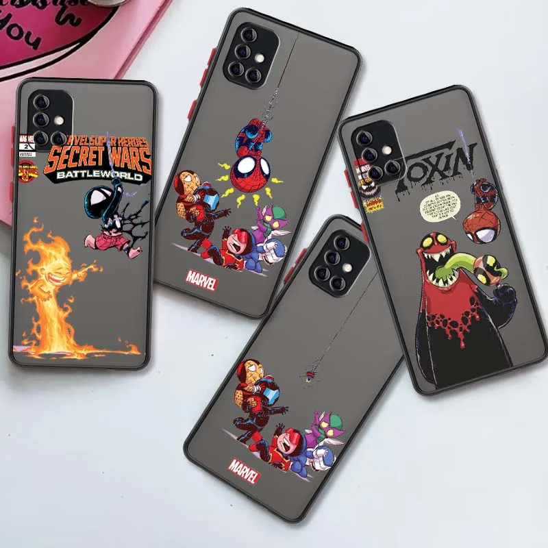 Interesting Spider Man Cool For Samsung A73 A72 A71 A55 A54 A53 A52 A51 A35 A25 A15 A14 5G Frosted Translucent Phone Case
Interesting Spider Man Cool For Samsung A73 A72 A71 A55 A54 A53 A52 A51 A35 A25 A15 A14 5G Frosted Translucent Phone Case
