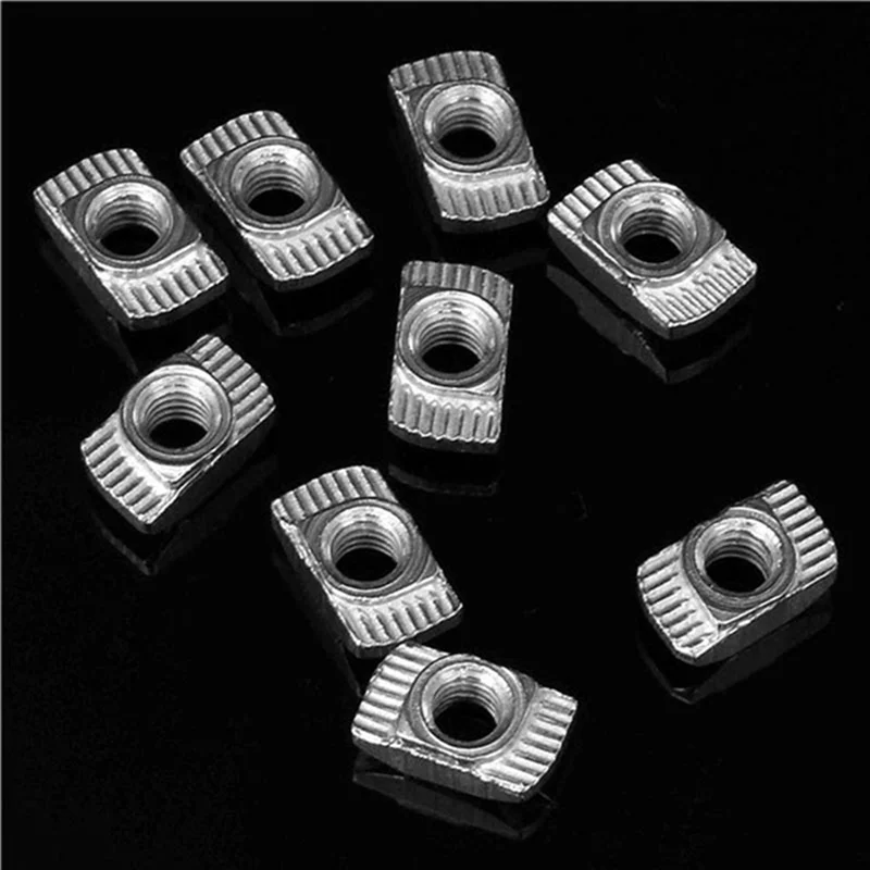 ABUF-400 Pcs M5 Hammer Nut Carbon Steel Aluminum Connector T Fastener Sliding Nut
ABUF-400 Pcs M5 Hammer Nut Carbon Steel Aluminum Connector T Fastener Sliding Nut