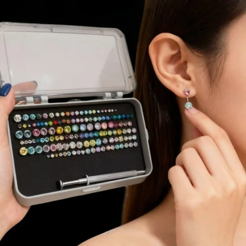 Travel Stud Earring Jewelry Storage Jewelry Case Dustproof Anti Lost Portable Organizer Boxes for Women Earring Ring Holder Case
Travel Stud Earring Jewelry Storage Jewelry Case Dustproof Anti Lost Portable Organizer Boxes for Women Earring Ring Holder Case