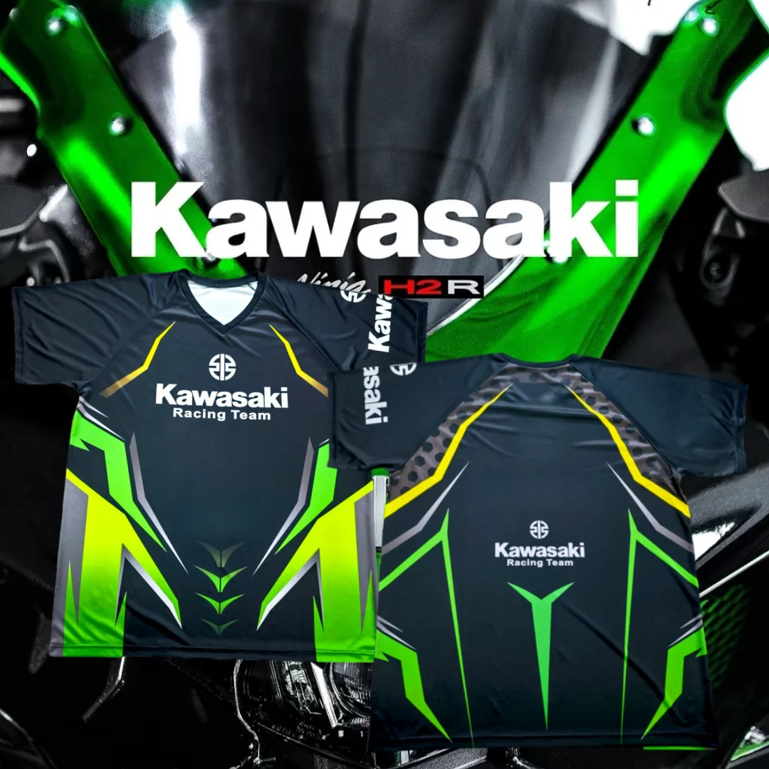 Футболка Kawasaki, футболка для верховой езды, солнцезащитный крем, быстросохнущая, впитывающая пот, футболка с 3d принтом, летняя футболка, мужская мотоциклетная футболка
Футболка Kawasaki, футболка для верховой езды, солнцезащитный крем, быстросохнущая, впитывающая пот, футболка с 3d принтом, летняя футболка, мужская мотоциклетная футболка