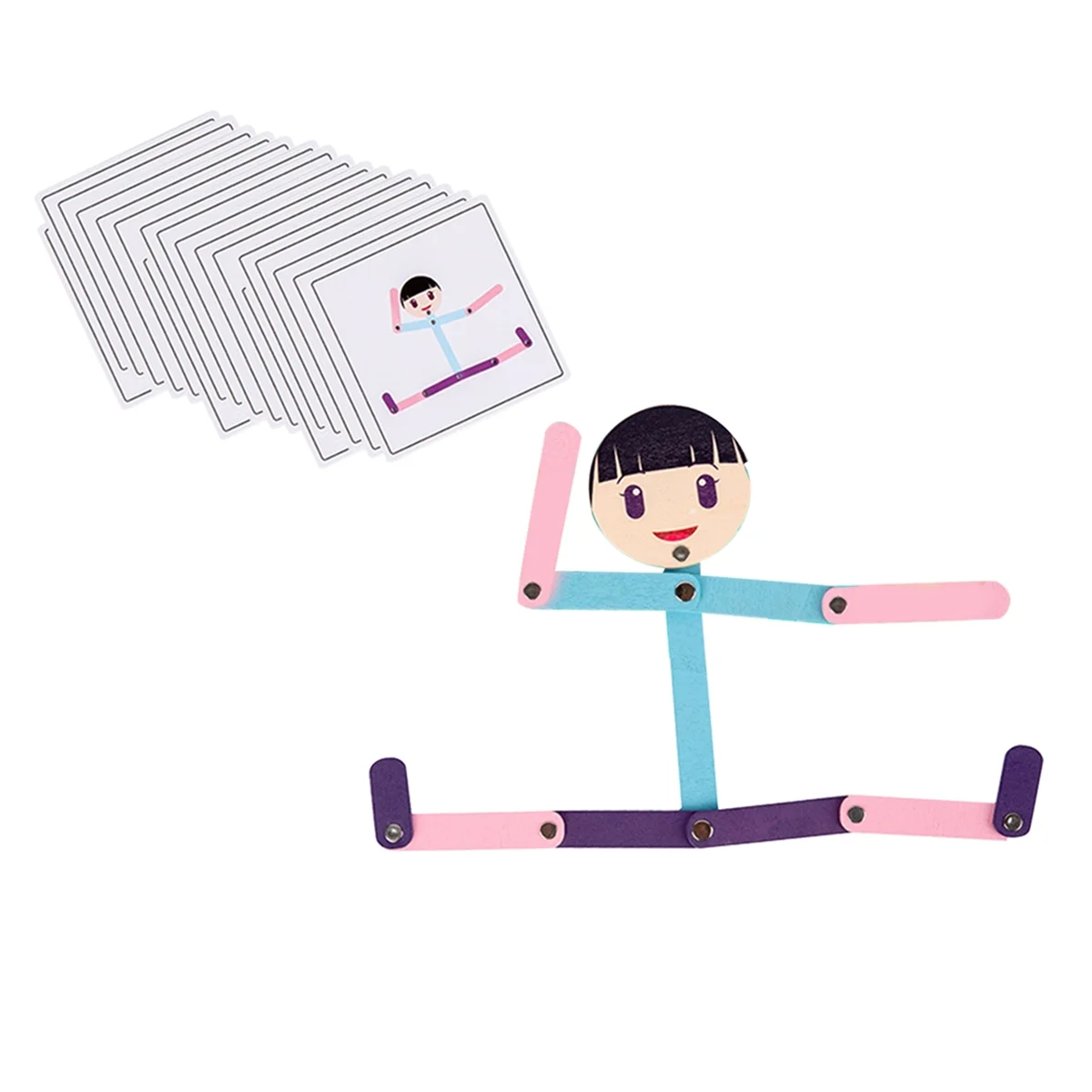 Hot sale Sport Wooden Man Material DIY Puzzle Toys Educational Game Early Learning Toy for Children Fine Motor Training Girl
Hot sale Sport Wooden Man Material DIY Puzzle Toys Educational Game Early Learning Toy for Children Fine Motor Training Girl