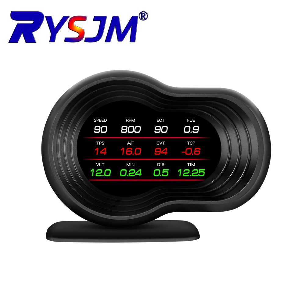 F9 OBD Head Up Display Digital Speedometer on-board Computer Gauge Overspeed Alarm Speed Alarm Water Temperature Alarm
F9 OBD Head Up Display Digital Speedometer on-board Computer Gauge Overspeed Alarm Speed Alarm Water Temperature Alarm