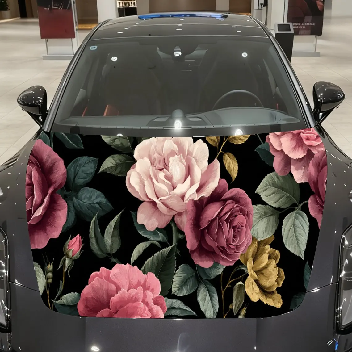Car Decal Multicolored Roses with Lush Foliage - Vintage Floral Elegant Aesthetic Car Hood Sticker, Waterproof Self - Adhesive V
Car Decal Multicolored Roses with Lush Foliage - Vintage Floral Elegant Aesthetic Car Hood Sticker, Waterproof Self - Adhesive V