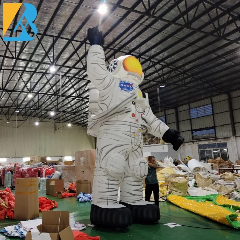 Декоративный гигантский надувной космонавт по индивидуальному заказу для игрушек космического музея
Декоративный гигантский надувной космонавт по индивидуальному заказу для игрушек космического музея