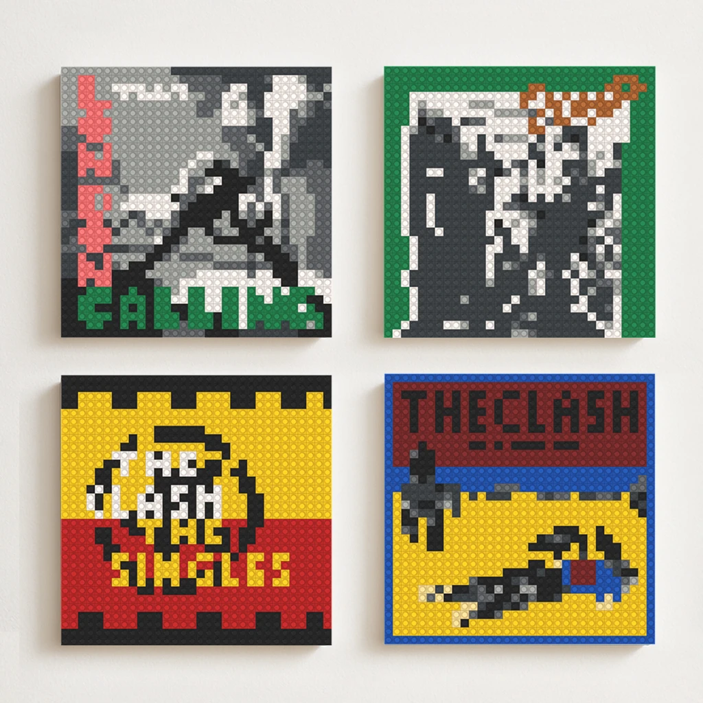 T-The Clash Old School Punk Album Cover Brick Mosaic Artwork Study Room Office Workspace Wall Decoration For Music Lovers
T-The Clash Old School Punk Album Cover Brick Mosaic Artwork Study Room Office Workspace Wall Decoration For Music Lovers