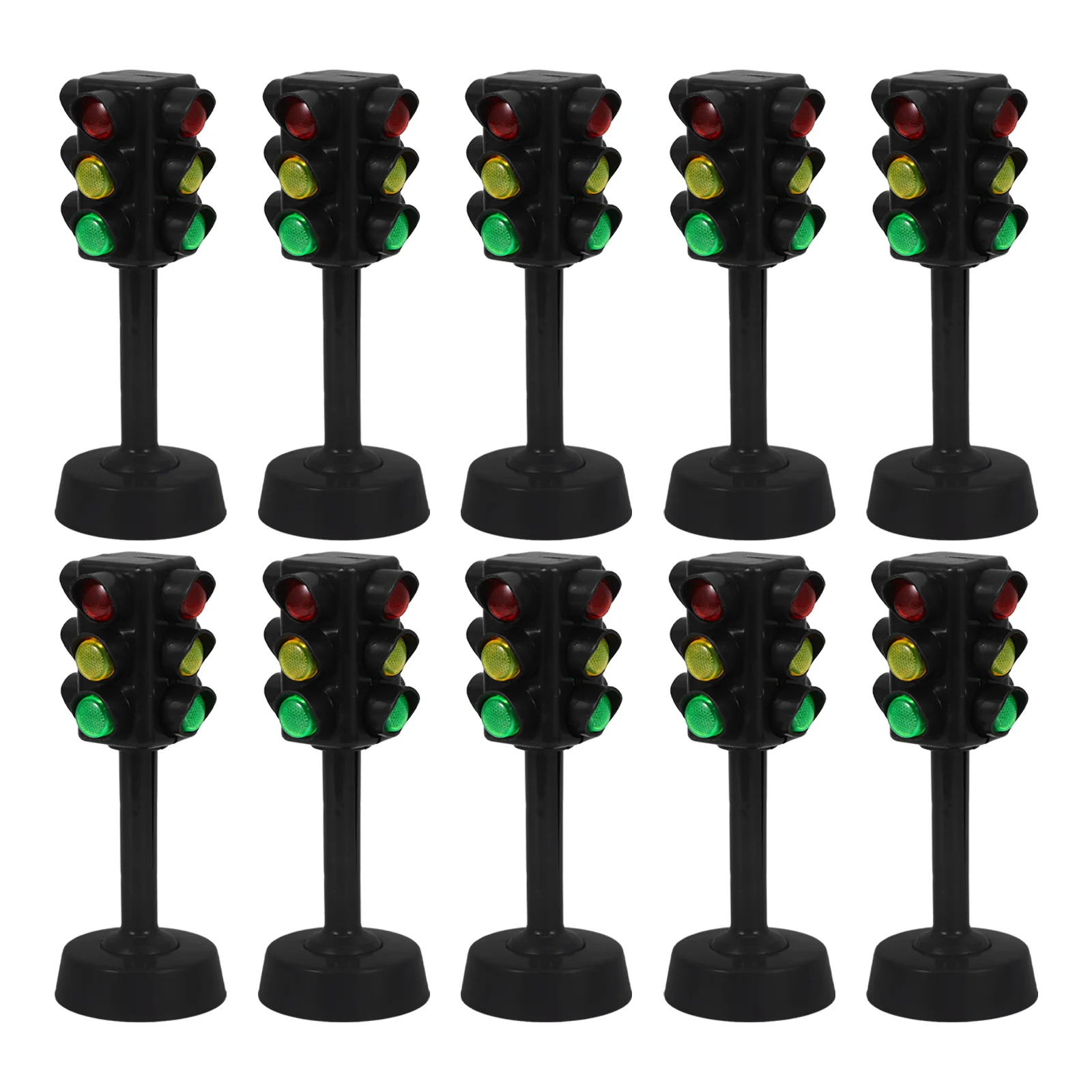 10 Pcs Mini Toys Traffic Light Model Wooden Educational Plaything Black Lamp Signal Toddler
10 Pcs Mini Toys Traffic Light Model Wooden Educational Plaything Black Lamp Signal Toddler