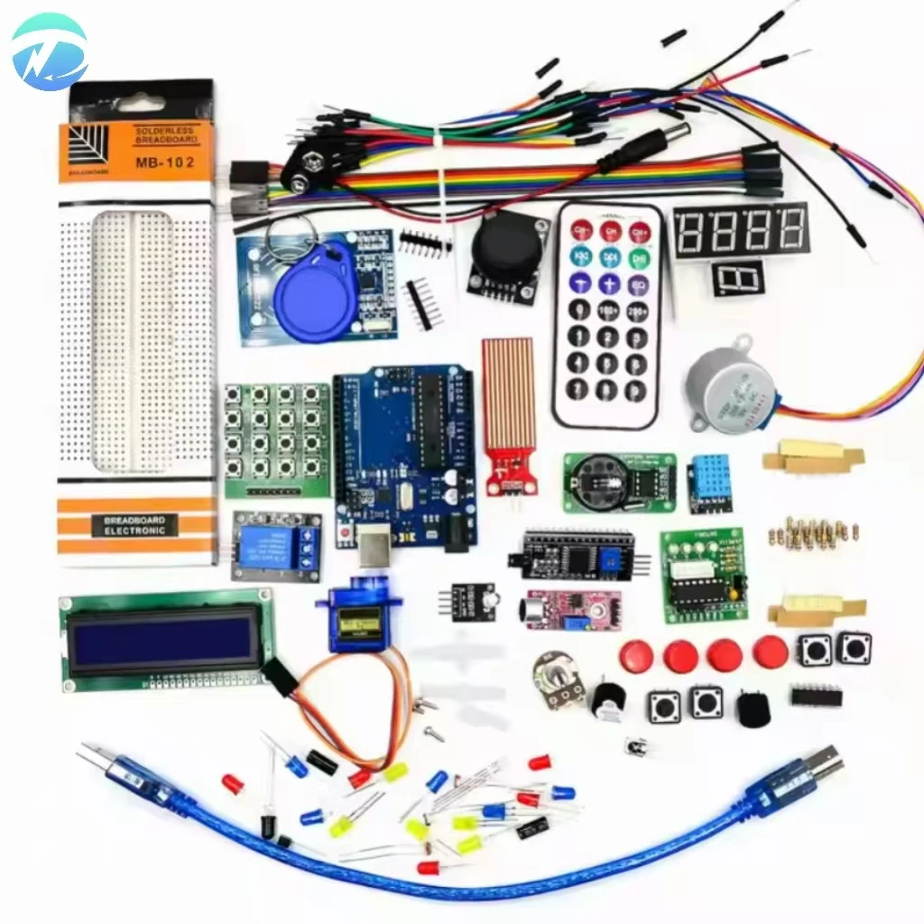 Стартовый комплект RFID для Arduino UNO R3, обновленная версия, обучающий комплект, набор «сделай сам»
Стартовый комплект RFID для Arduino UNO R3, обновленная версия, обучающий комплект, набор «сделай сам»