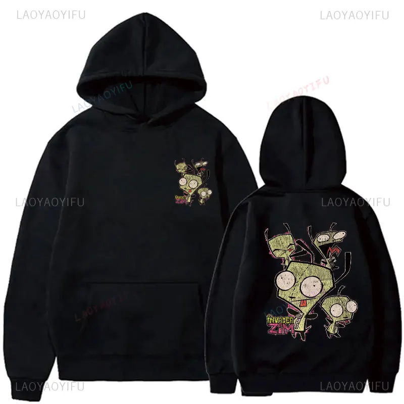 Cute Cartoon Invader Zim Invader Gir Graphic Zim Image Pullover Men Women Retro Thermal Hoodie Fashion Hoodie Streetwear Tops
Cute Cartoon Invader Zim Invader Gir Graphic Zim Image Pullover Men Women Retro Thermal Hoodie Fashion Hoodie Streetwear Tops