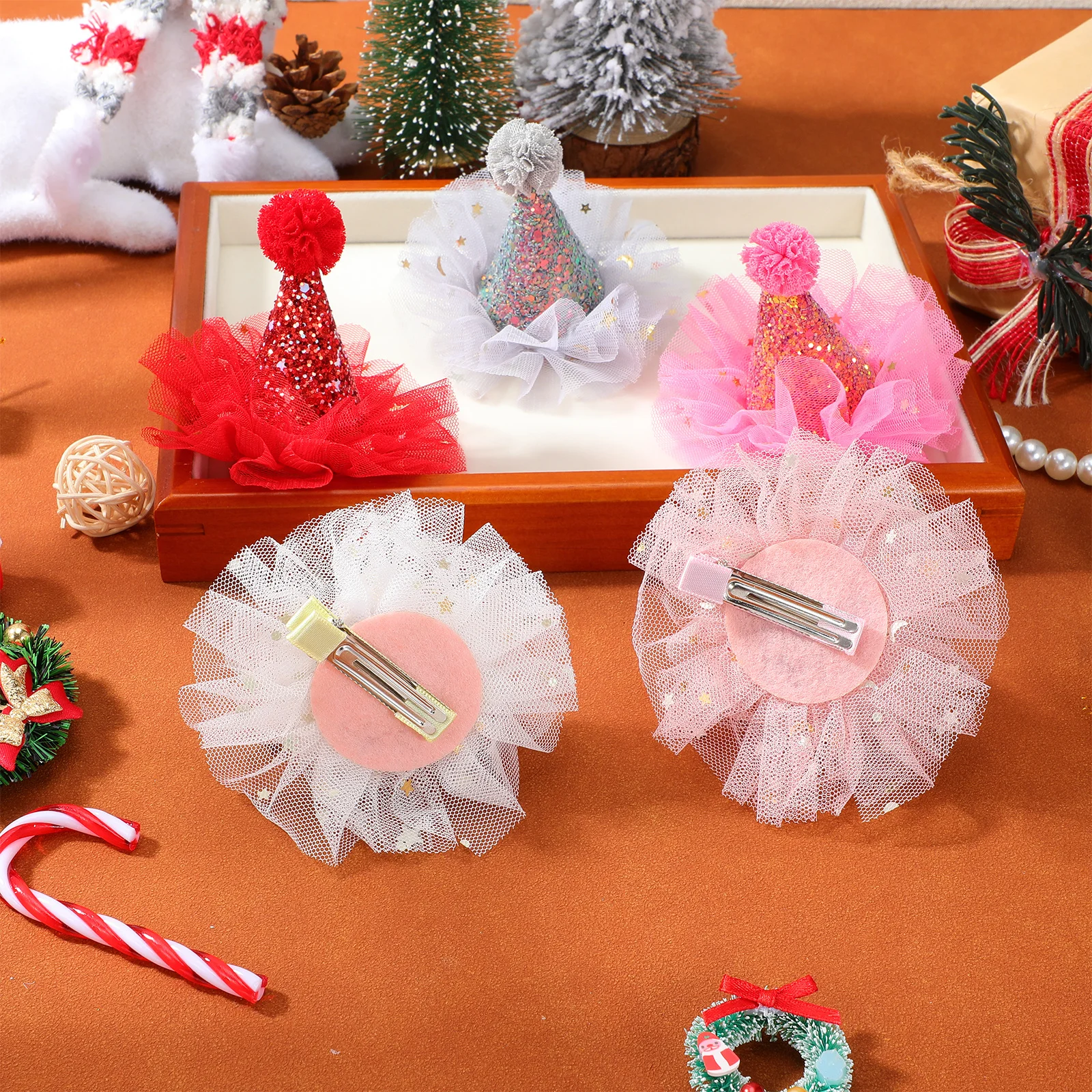 5Pcs Kids Hair Clips Eye-Catching Sequins Design Beautiful Hairpins for Baby Girls Daily Wear Or Holiday Decoration Barrettes
5Pcs Kids Hair Clips Eye-Catching Sequins Design Beautiful Hairpins for Baby Girls Daily Wear Or Holiday Decoration Barrettes