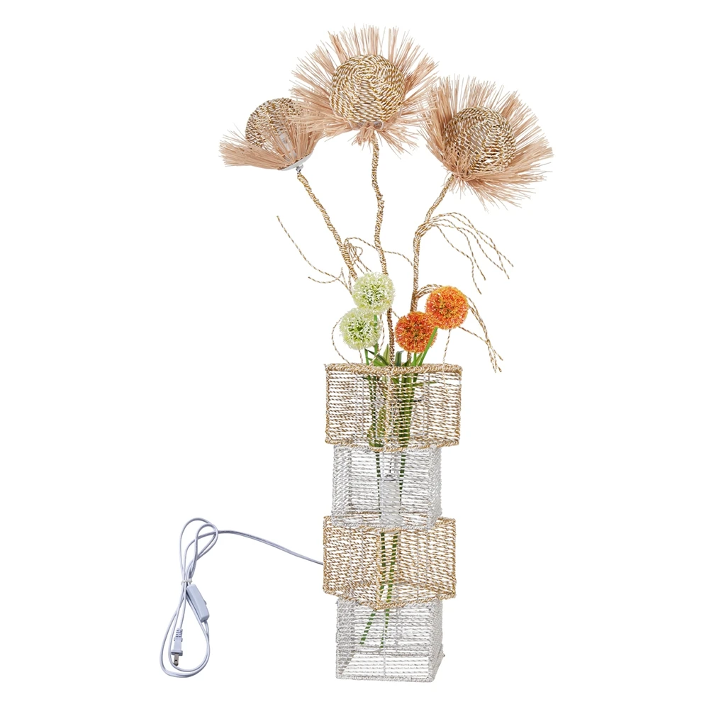 Contemporary Hand-Woven Rattan LED Floor Lamp - Style Lighting for Home ,Art Floor Standing Lamps for , Living Area, Hotel
Contemporary Hand-Woven Rattan LED Floor Lamp - Style Lighting for Home ,Art Floor Standing Lamps for , Living Area, Hotel