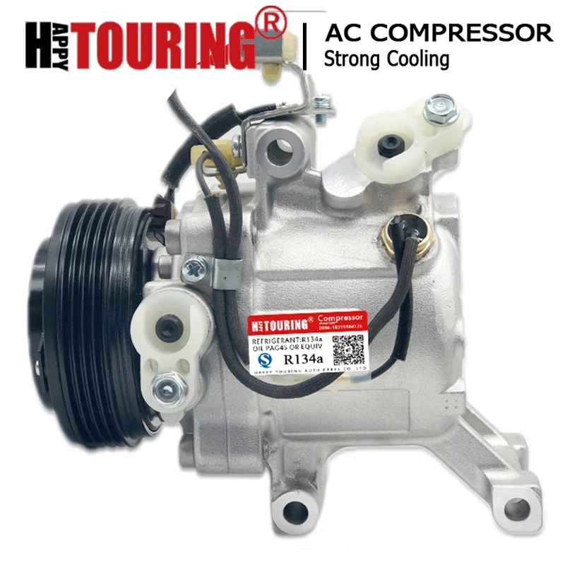 SV07C AC Compressor for daihatsu terios Toyota Passo Boon M3 4471906622 88320B1020 4471906629 4471906623 4471906620 88310B1070
SV07C AC Compressor for daihatsu terios Toyota Passo Boon M3 4471906622 88320B1020 4471906629 4471906623 4471906620 88310B1070