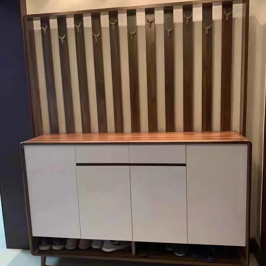 #Fashion Living Room Wooden Modern Shoe Cabinet Coat Hanger Eco-Friendly Durable Storage Locker Large Capacity Customized Sizes
#Fashion Living Room Wooden Modern Shoe Cabinet Coat Hanger Eco-Friendly Durable Storage Locker Large Capacity Customized Sizes