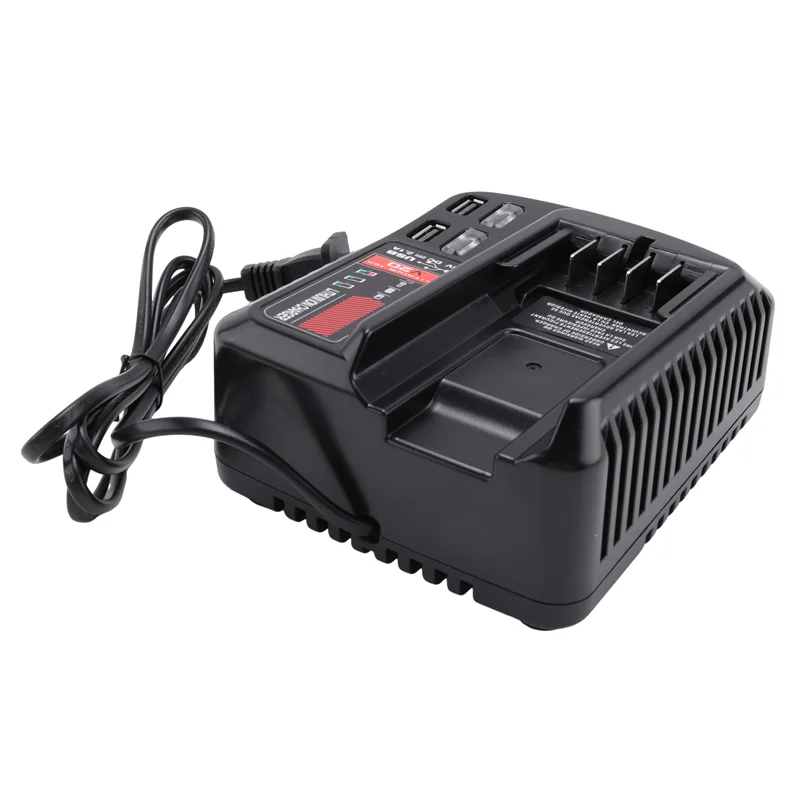ABFM-для CRAFTSMAN 20 В 2 А Зарядное устройство для литиевых батарей CMCB102 Перезаряжаемый электроинструмент Зарядное устройство для литиевых батарей Dual USB
ABFM-для CRAFTSMAN 20 В 2 А Зарядное устройство для литиевых батарей CMCB102 Перезаряжаемый электроинструмент Зарядное устройство для литиевых батарей Dual USB