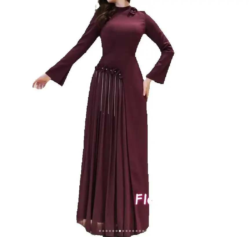 Evening Dress Customized Full Sleeves High Neck Beading Flowers Floor Length A Line Saudi Arabian Party Gown Prom Dresses
Evening Dress Customized Full Sleeves High Neck Beading Flowers Floor Length A Line Saudi Arabian Party Gown Prom Dresses