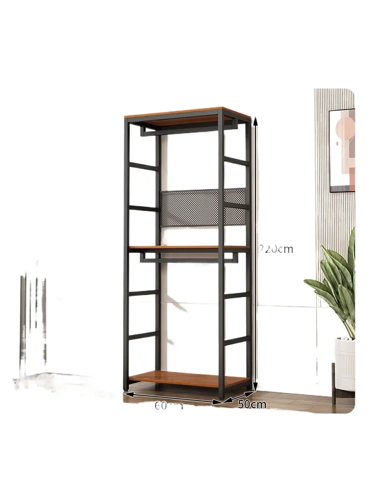 Home Bedroom with Drawer Coat Rack Double Layer Composite Metal Frame Open Wardrobe
Home Bedroom with Drawer Coat Rack Double Layer Composite Metal Frame Open Wardrobe