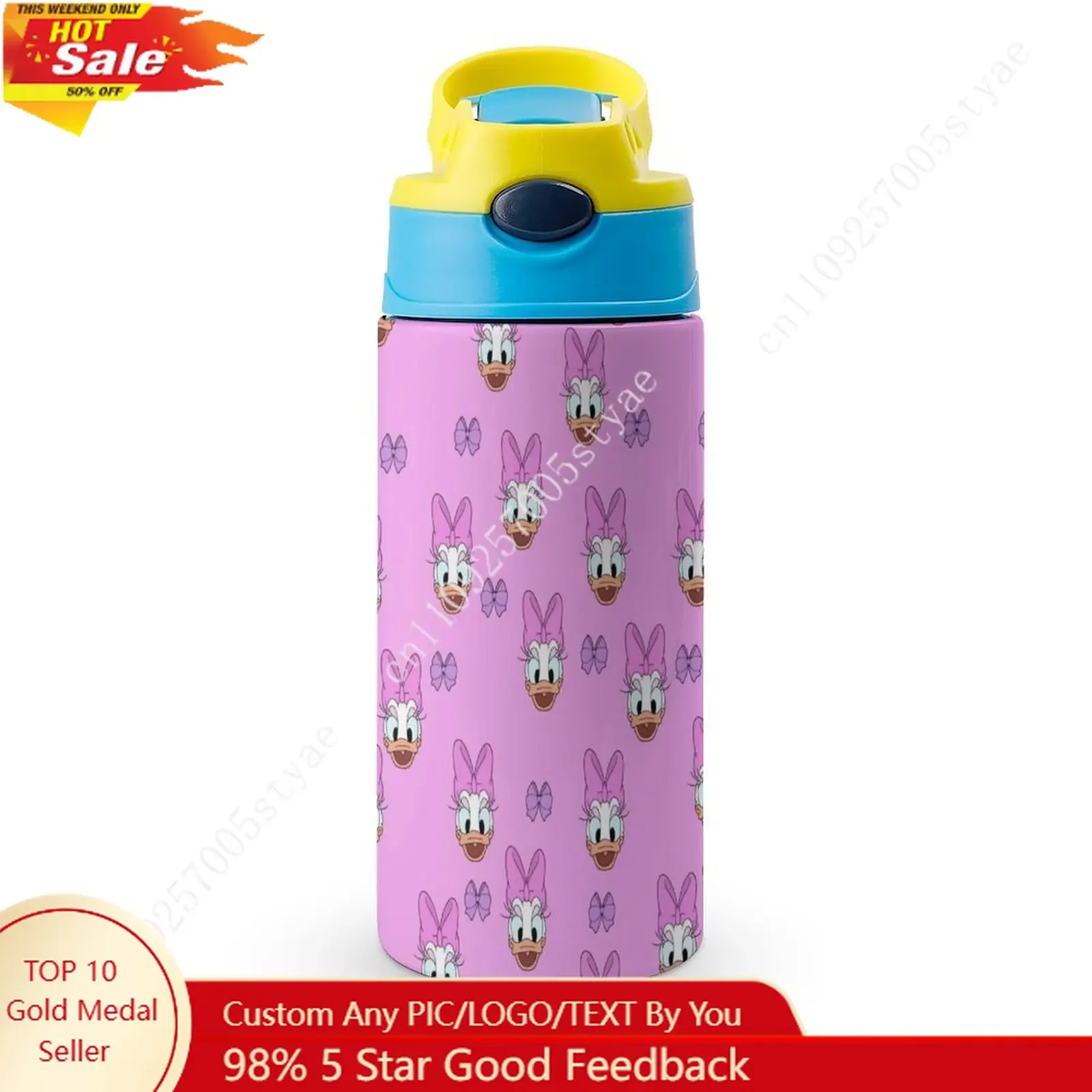 Daisy Duck Insulated Bottle Disney Cartoon Custom Your Photo Logo Text DIY Design Birthday Holiday Gift Thermos Bottle
Daisy Duck Insulated Bottle Disney Cartoon Custom Your Photo Logo Text DIY Design Birthday Holiday Gift Thermos Bottle