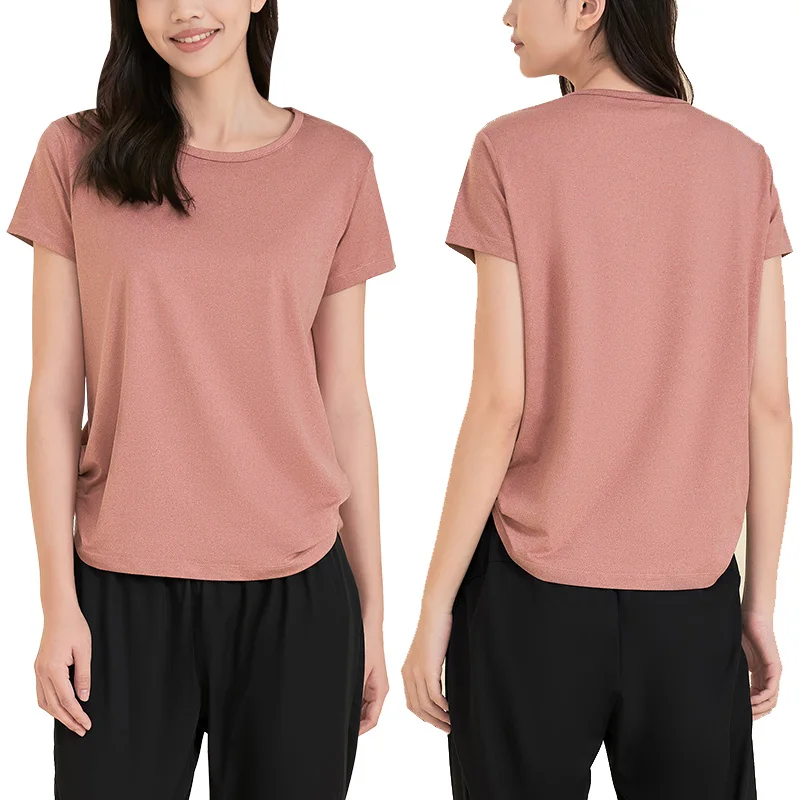 Yoga Dress Women Summer 2023 New Sports Short Sleeve T-shirt Loose Large Size Quick-dry Top Running Fitness Slim Round Neck
Yoga Dress Women Summer 2023 New Sports Short Sleeve T-shirt Loose Large Size Quick-dry Top Running Fitness Slim Round Neck