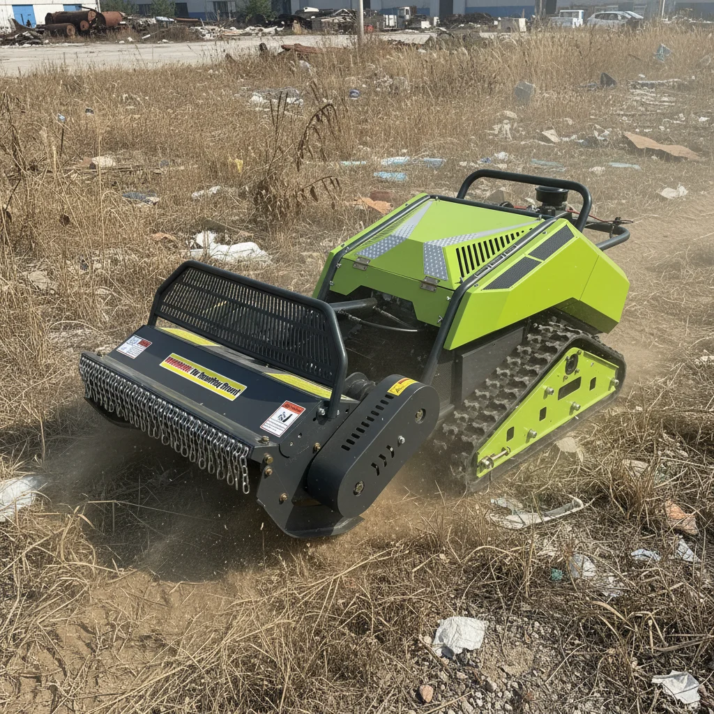 Remote Control Tracked Grass Cutting Machine Crawler All Terrain Mower for Farm Orchard Garden
Remote Control Tracked Grass Cutting Machine Crawler All Terrain Mower for Farm Orchard Garden