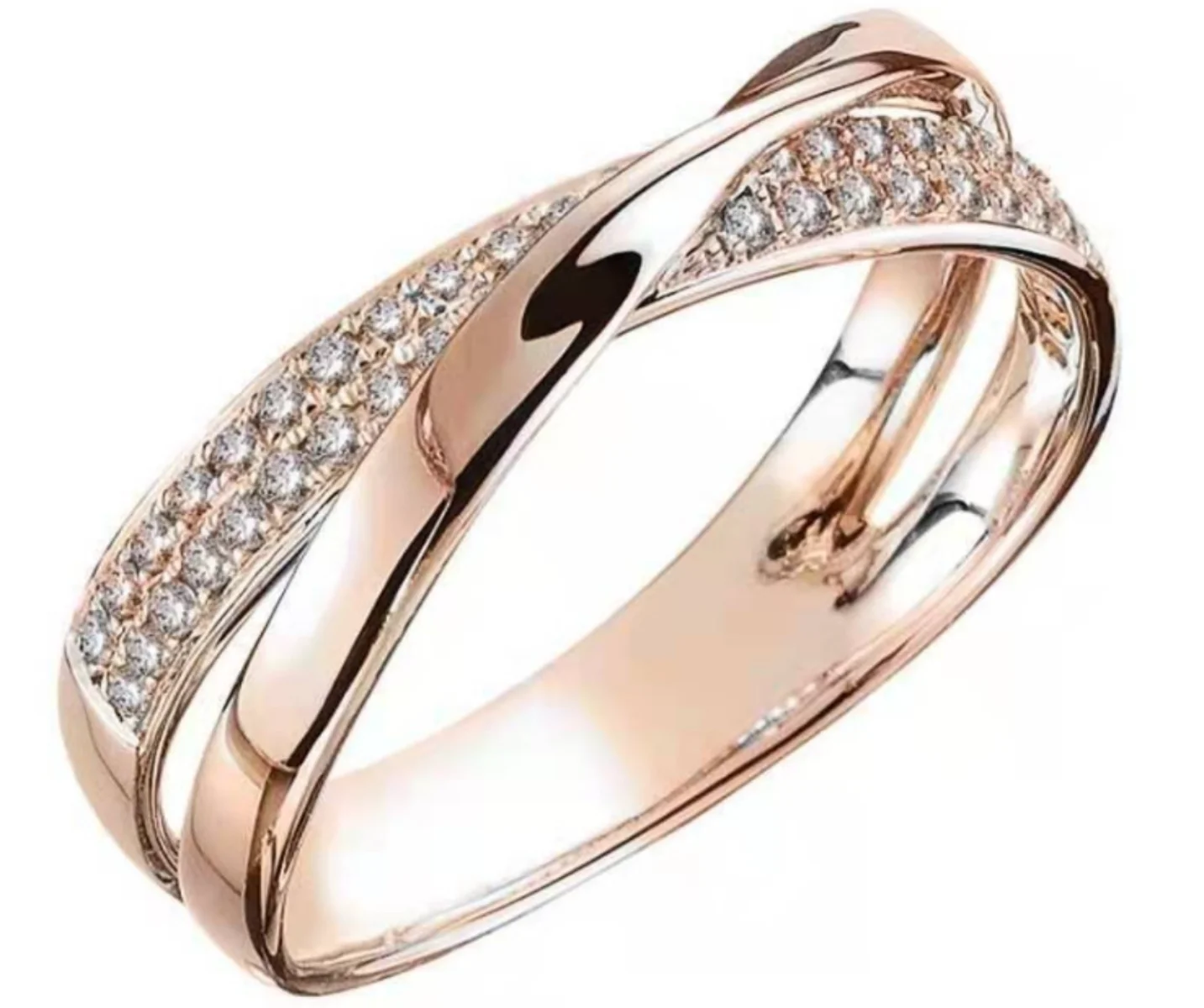E-commerce Hot Sale Simple Fashion X-shaped Diamond Inlaid Women's Ring Ring Manufacturer Wholesale Undertake A Large Order 1$
E-commerce Hot Sale Simple Fashion X-shaped Diamond Inlaid Women's Ring Ring Manufacturer Wholesale Undertake A Large Order 1$