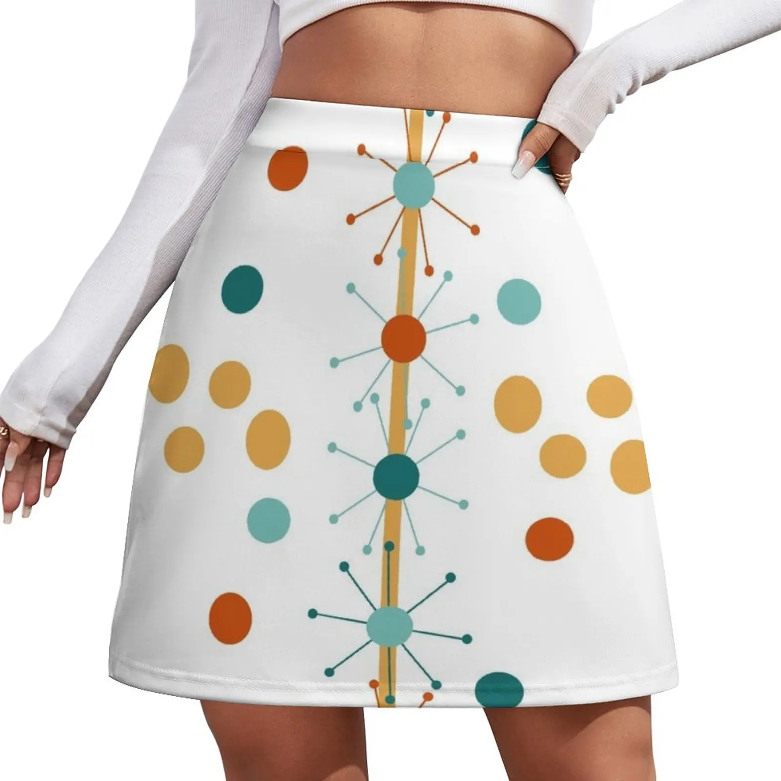 Mid-Century Modern Art Atomic StarDots 1.0 TP Mini Skirt Korean clothing Women skirt summer skirts Female dress
Mid-Century Modern Art Atomic StarDots 1.0 TP Mini Skirt Korean clothing Women skirt summer skirts Female dress