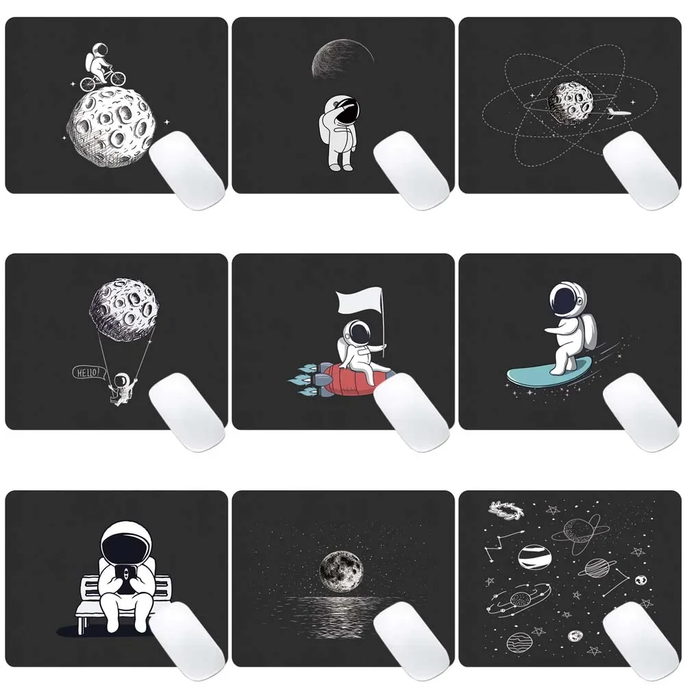 PU Leather Computer Mouse-pad Waterproof Astronaut Pattern Durable PU Leather Laptop Gaming Small Mouse Mat
PU Leather Computer Mouse-pad Waterproof Astronaut Pattern Durable PU Leather Laptop Gaming Small Mouse Mat