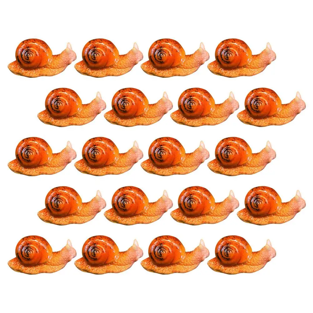 20 Pcs Mini Snail Figurines Succulent Plant Decor Resin Statue Micro Landscape Garden Adornment Desktop Accessories Resin Snail
20 Pcs Mini Snail Figurines Succulent Plant Decor Resin Statue Micro Landscape Garden Adornment Desktop Accessories Resin Snail