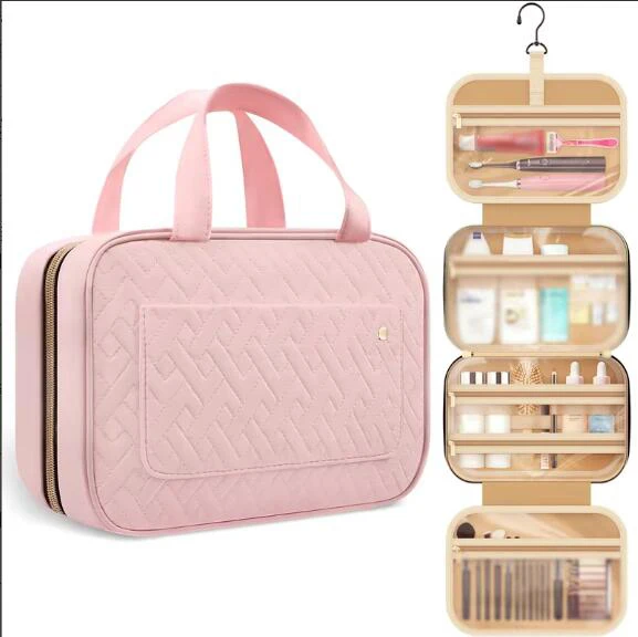 Large Capacity Travel Backpack with Hooks Portable Layered Cosmetic Storage Travel bag Women's Handbag Travel Bag Luggage
Large Capacity Travel Backpack with Hooks Portable Layered Cosmetic Storage Travel bag Women's Handbag Travel Bag Luggage