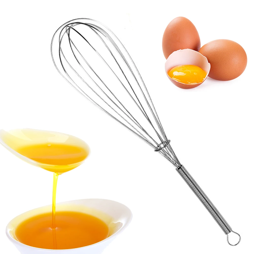 Balloon Wire Whisk Stainless Steel Manual Kitchen Whisk Cream Egg Stirrer for Mixing Whisking Beating Stirring
Balloon Wire Whisk Stainless Steel Manual Kitchen Whisk Cream Egg Stirrer for Mixing Whisking Beating Stirring