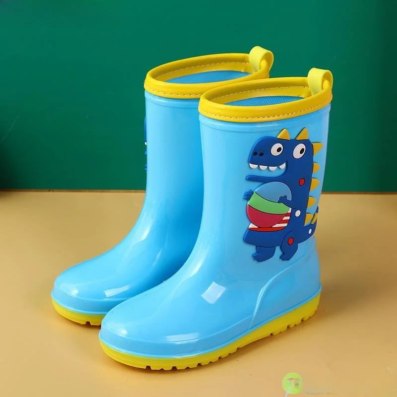 Dinosaur Cartoon High-Tube Rain Boots Children's Soft Bot Waterproof oes Anti-Fall for Boys And Girls Toddler Glue oes
Dinosaur Cartoon High-Tube Rain Boots Children's Soft Bot Waterproof oes Anti-Fall for Boys And Girls Toddler Glue oes