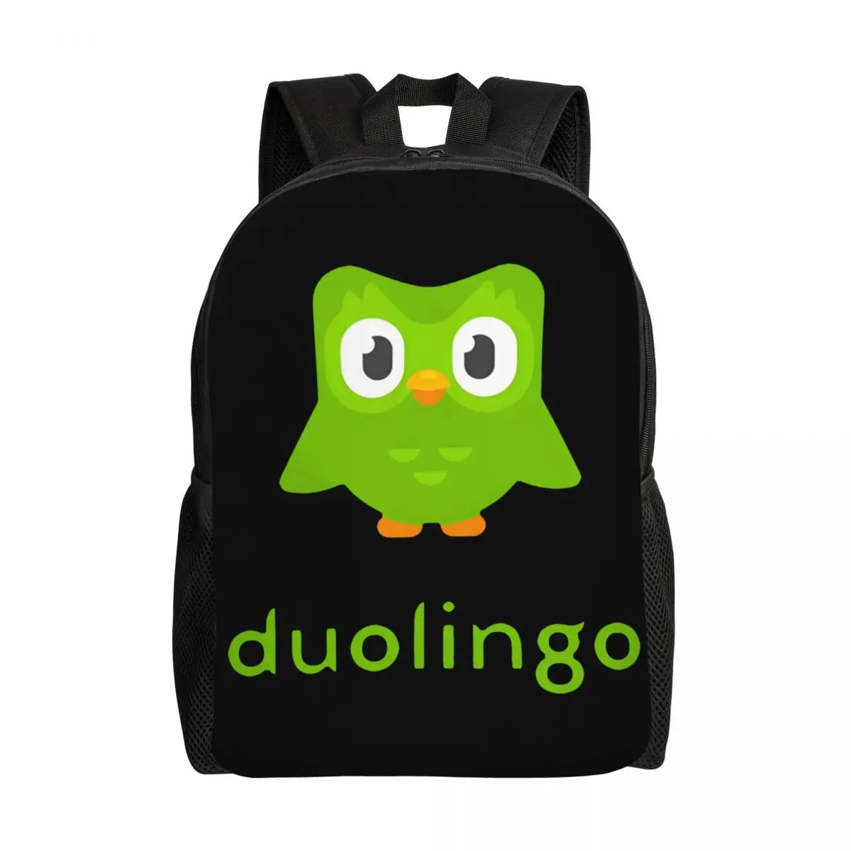 Customized Duolingo Logo Backpack Men Women Basic Bookbag for College School Cartoon Animation Bags
Customized Duolingo Logo Backpack Men Women Basic Bookbag for College School Cartoon Animation Bags
