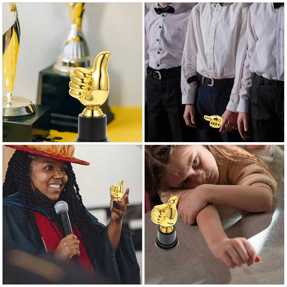 2pcs Trophy Gifts Plastic Thumb Shaped Cup Sports Competition Winner Award Kindergarten Competition Trophy For Winner Classroom
2pcs Trophy Gifts Plastic Thumb Shaped Cup Sports Competition Winner Award Kindergarten Competition Trophy For Winner Classroom